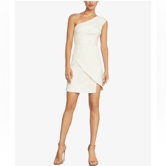 BCBGMaxAzria Aryanna One Shoulder Cocktail Dress - Picture 9 of 9